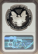 2005-W S$1 Silver Eagle NGC PF70