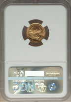 1990 $5 Tenth-Ounce Gold Eagle NGC MS69