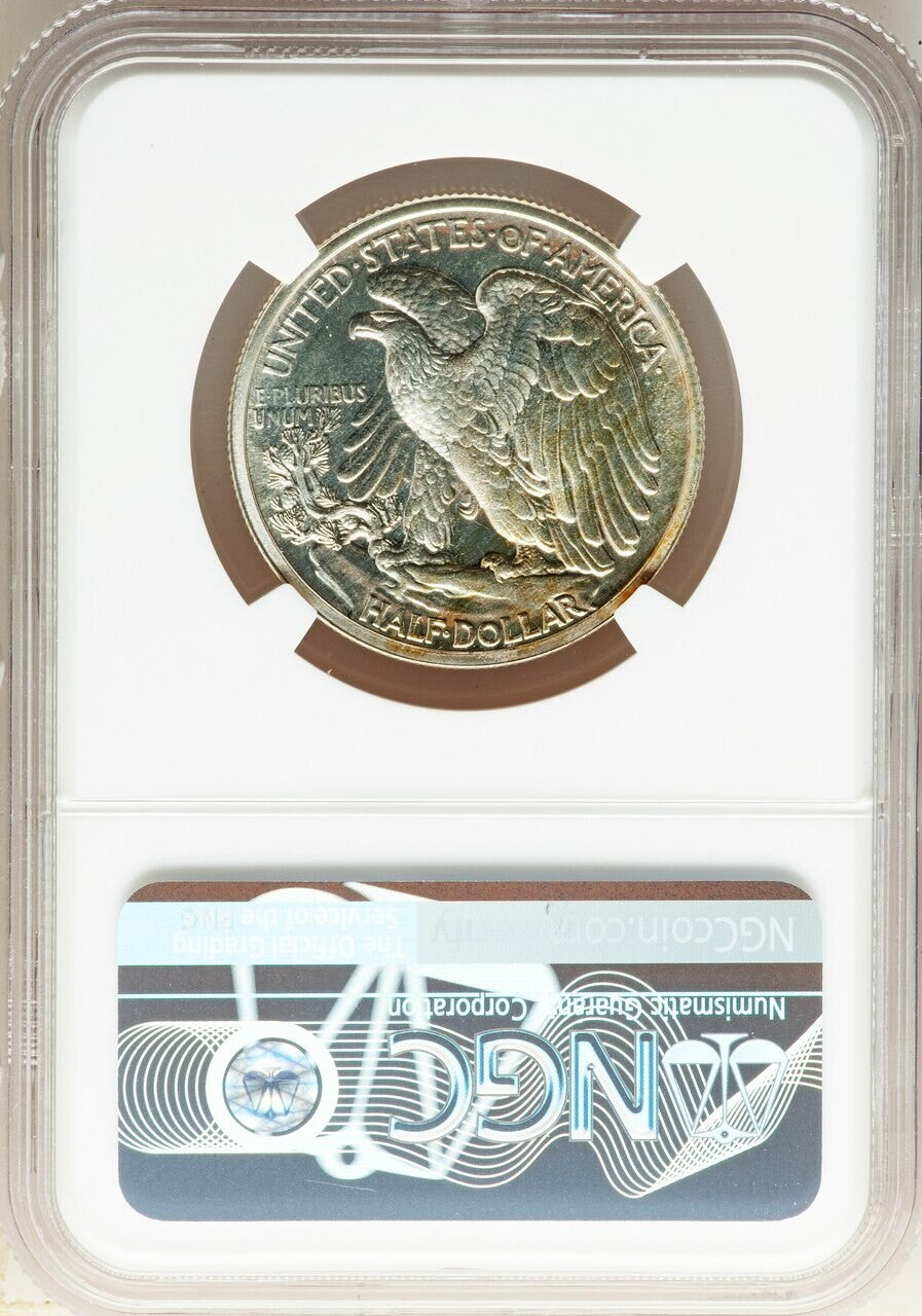 1938 50C Proof Walking Liberty Half Dollar NGC PR68