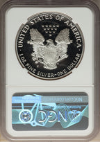 1990-S S$1 Silver Eagle NGC PF70