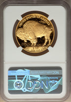 2007-W G$50 One-Ounce Gold Buffalo .9999 Fine Gold Modern Bullion Coins NGC MS70