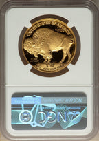 2021-W G$50 Gold Buffalo First Day of Issue NGC PF70 Ultra Cameo