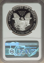 2004-W S$1 Silver Eagle NGC PF70