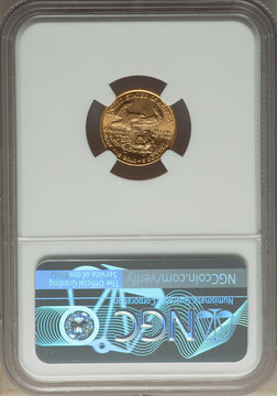 1987 $5 Tenth-Ounce Gold Eagle NGC MS69
