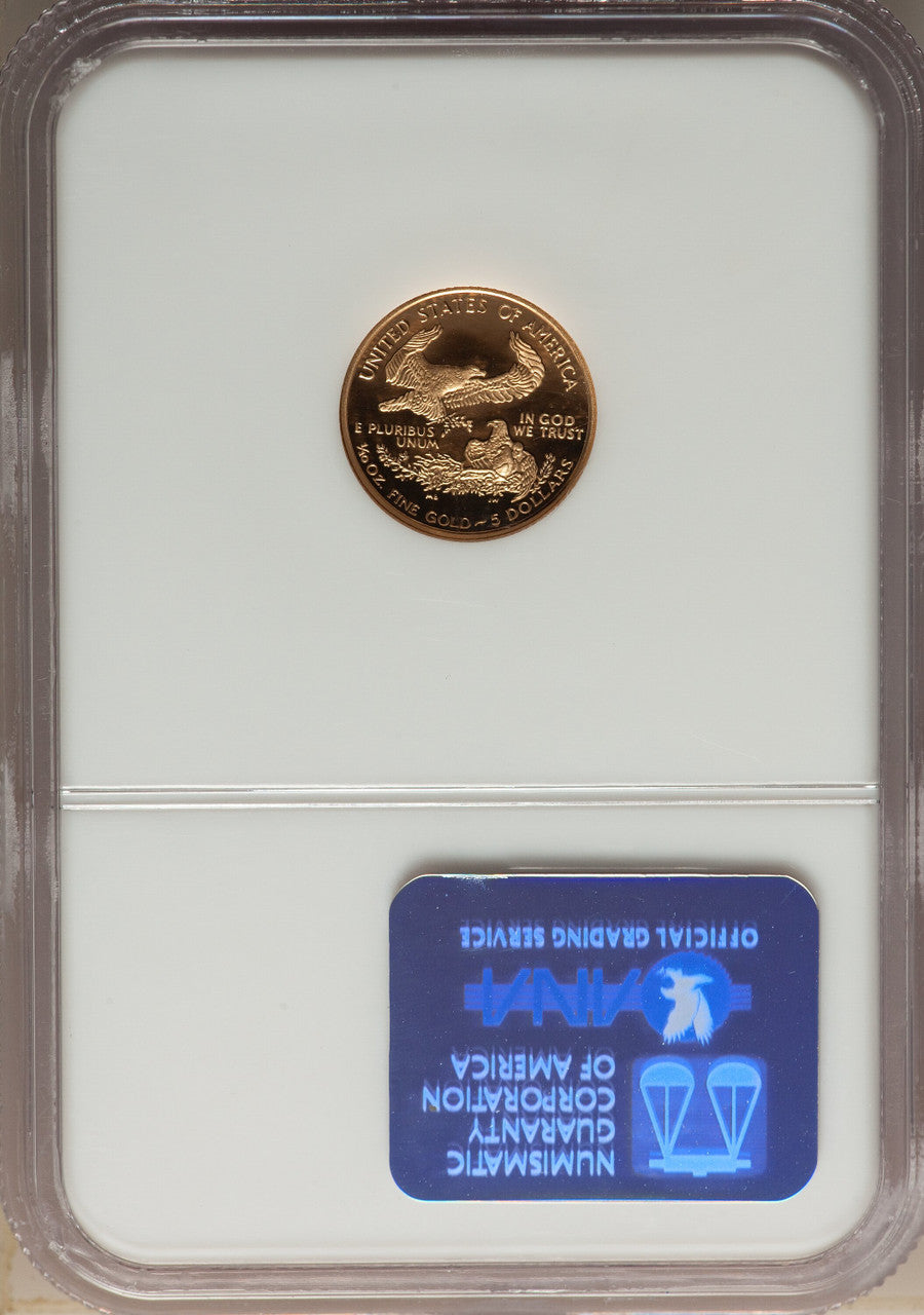 2003-W $5 Tenth-Ounce Gold Eagle NGC PF70