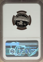 2002-W $25 Quarter-Ounce Platinum Eagle Statue of Liberty NGC PF70