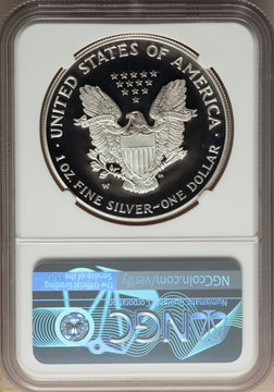 2005-W S$1 Silver Eagle NGC PF70