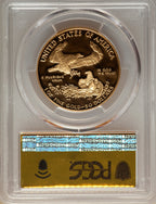 1987-W $50 One-Ounce Gold Eagle PCGS PR70