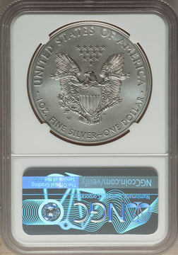 2013-W S$1 Silver Eagle Burnished SP Modern Bullion Coins NGC MS70