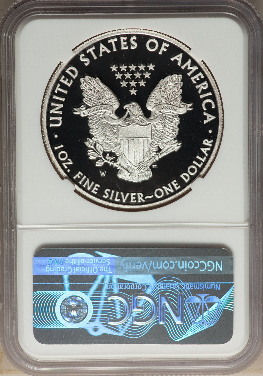 2011-W S$1 Silver Eagle NGC PF70