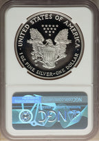 2007-W S$1 Silver Eagle NGC PF70