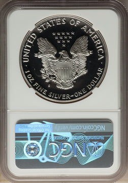 1990-S S$1 Silver Eagle NGC PF70