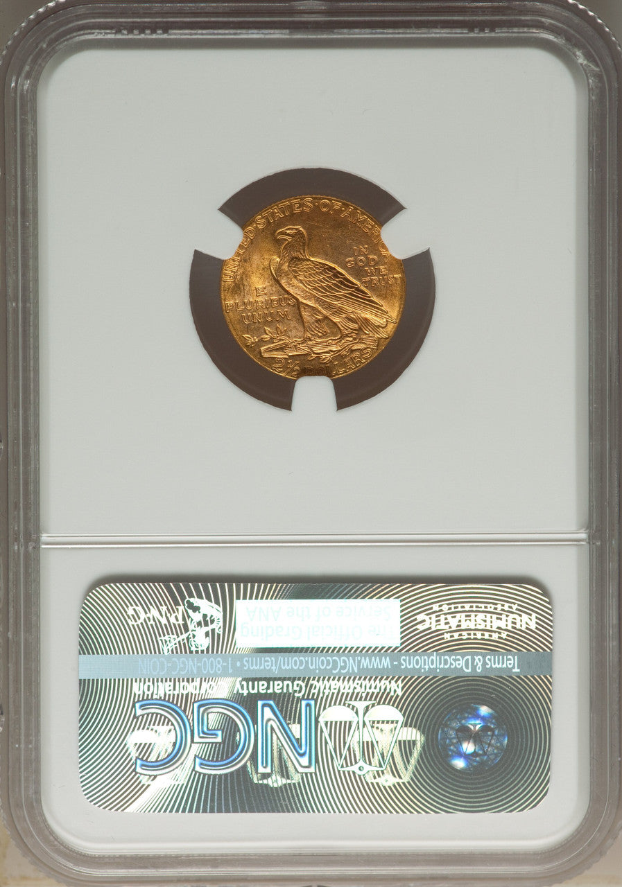 1927 $2.50 CAC Indian Quarter Eagle NGC MS64