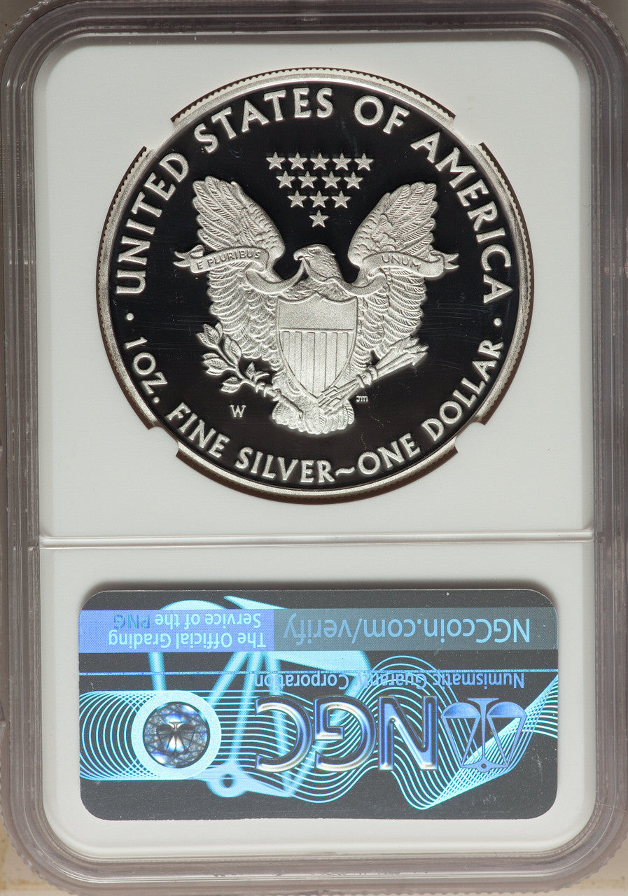 2011-W S$1 Silver Eagle NGC PF70