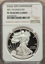 2011-W American Silver Eagle NGC PF70