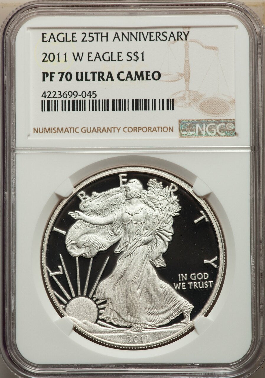 2011-W American Silver Eagle NGC PF70