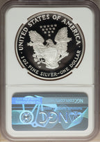 2005-W S$1 Silver Eagle NGC PF70
