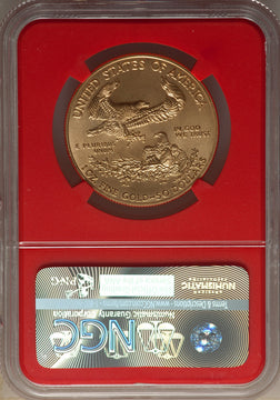 2016-W $50 One-Ounce Gold Eagle 30th Anniversary FDI SP NGC MS70