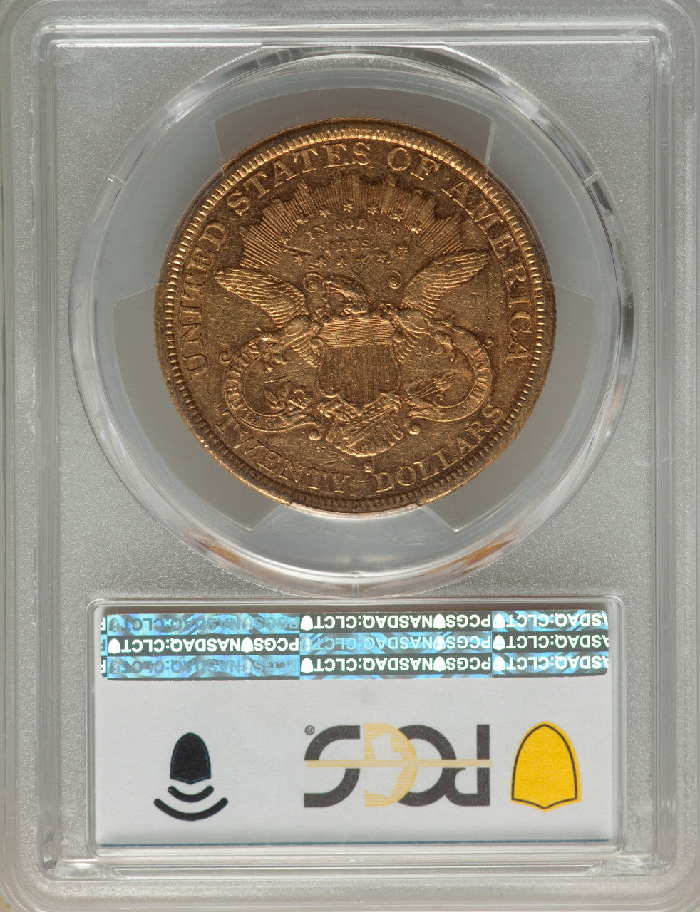 1879-S $20 Liberty Double Eagle PCGS AU53