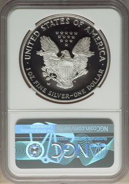 2004-W S$1 Silver Eagle NGC PF70