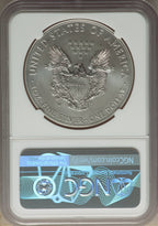 2012-W S$1 Silver Eagle Burnished SP NGC MS70