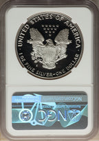 1990-S S$1 Silver Eagle NGC PF70