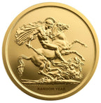 British English Gold Sovereign New Queen Elizabeth