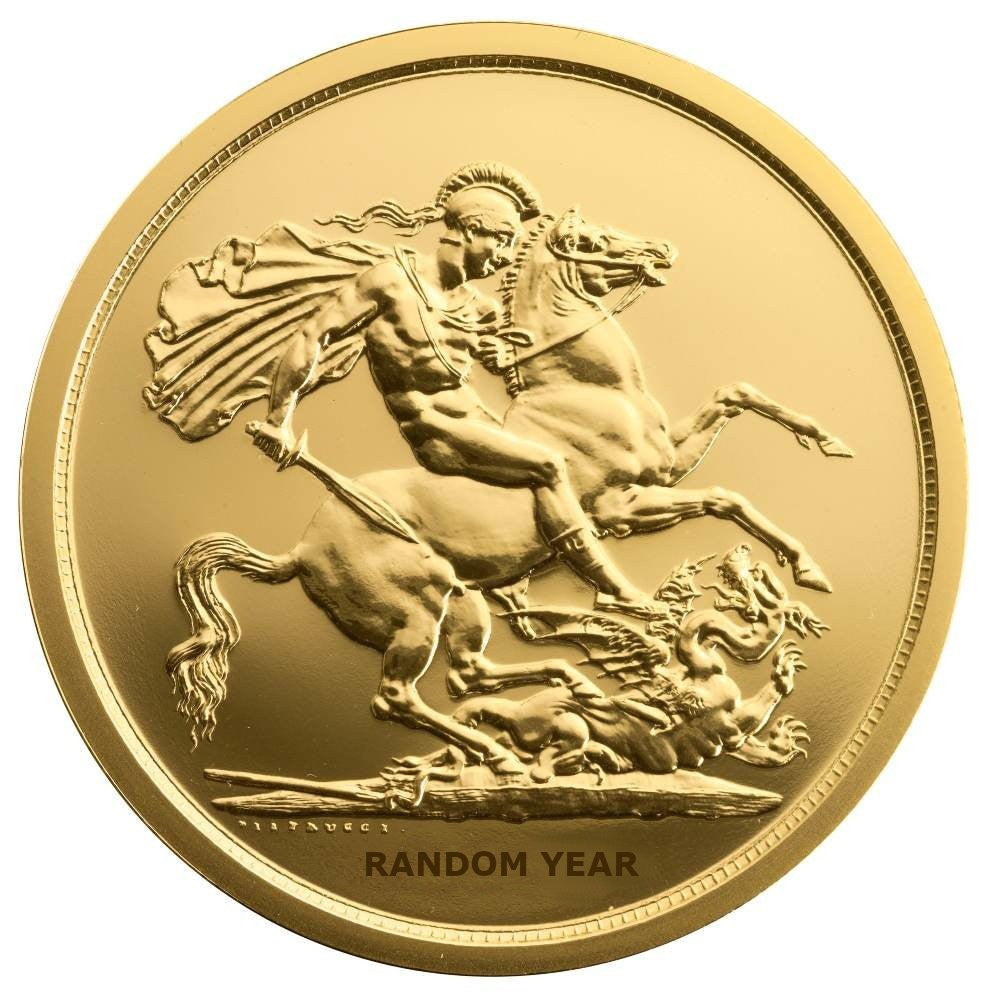 British English Gold Sovereign New Queen Elizabeth
