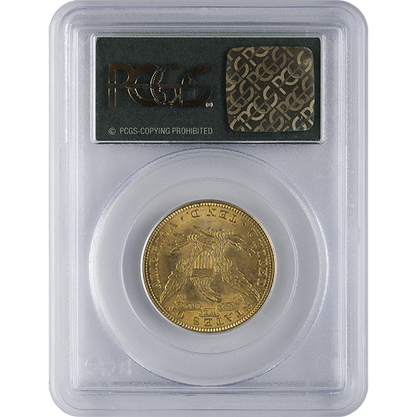 Ten Dollar U.S. GOLD LIBERTY PCGS62