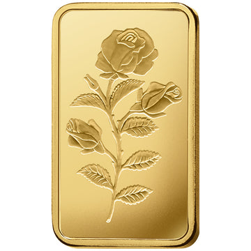 20 Gram PAMP Suisse Rosa Gold Bar New w/ Assay