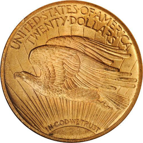 Pre-33 $20 Saint Gaudens Gold Double Eagle Coin XF Grade