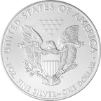 1 oz American Silver Eagle BU Random Year