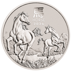 2026 2 OZ PERTH MINT SILVER HORSE (LUNAR SERIES)