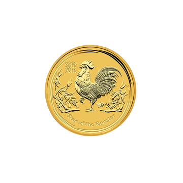 2017 1/10 OZ AUSTRALIAN GOLD ROOSTER