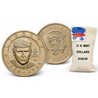 2026-P President Donald J. Trump $1 Dollar 100-Coin Bag – Original U.S. Mint Sealed