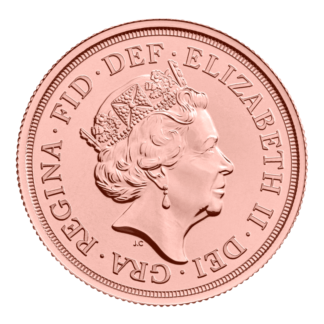 2022 Queen Elizabeth Double Sovereign Gold Bullion Coin
