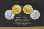 2021 $50 One-Ounce Gold Eagle Type 2 At Dusk & Dawn 35th Anniversary 277th PCGS MS70
