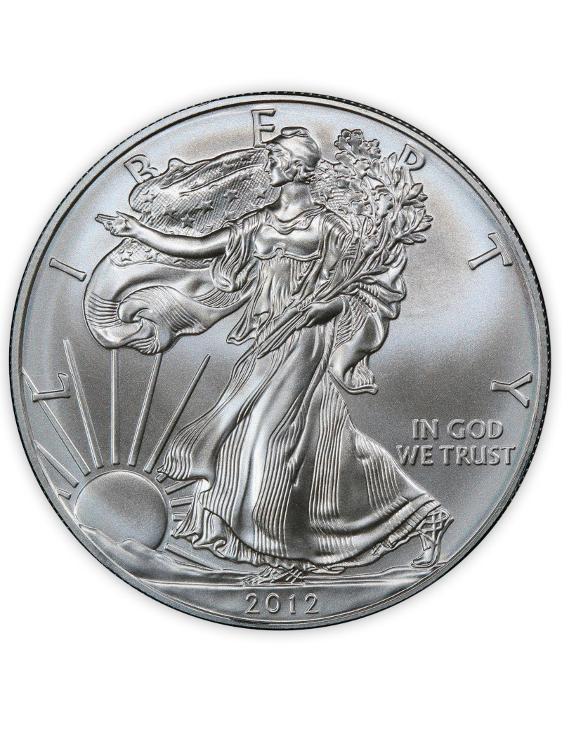 2012 1 oz American .999 Silver Eagle Coin